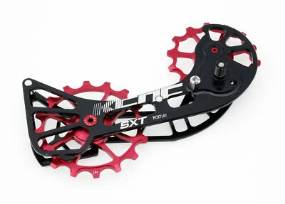 Jaula de rueda de polea de gran tamaño para bicicleta MTB KCNC SXT para Shimano XTR M9000/XT M8000 Foto 1 de 4