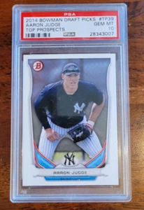 Aaron Judge 2014 Bowman Draft Picks #TP-39 Top Prospects PSA 10 GEM MINT - Picture 1 of 2