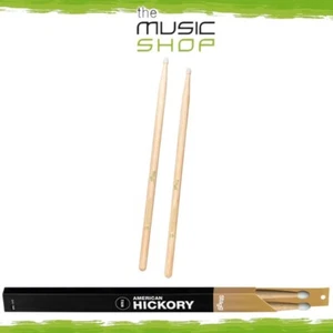 Par de baquetas Stagg American Hickory 7A con punta de nailon (baquetas) - SHV7AN - Imagen 1 de 4