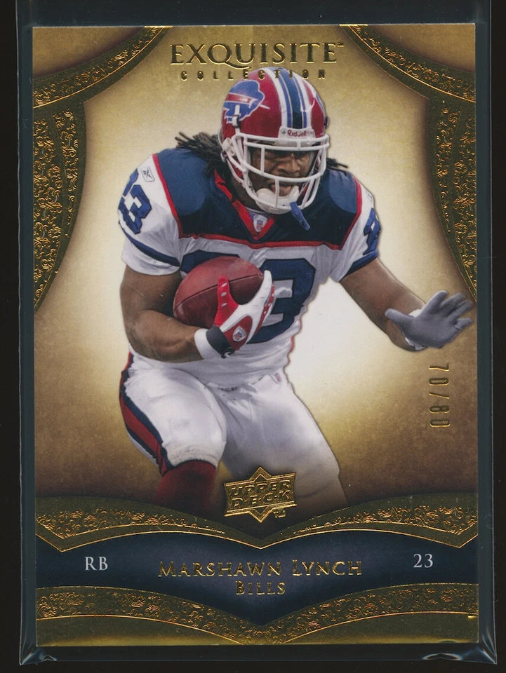 Marshawn Lynch 2009 Exquisite Collection 70/80 - Image 1 of 2