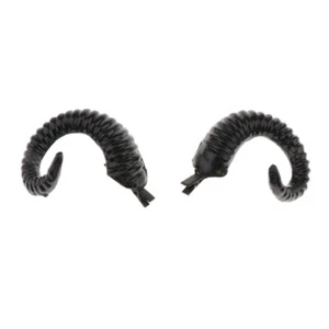 Adult Costume Accessory Horns Sheep Goat Faun Horn Ears Cosplay - Picture 1 of 8