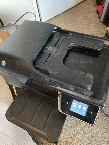 HP Officejet 6600 Inkjet Color All In One Printer Fax Scan Copy Wireless NO INK - Picture 1 of 7