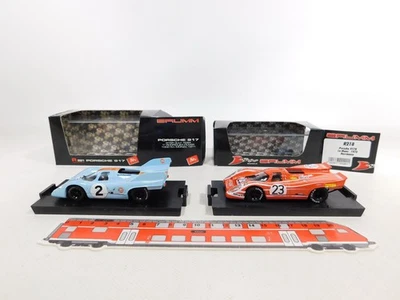 2X Brumm 1:43 Modello Porsche: R218 917K + R221 917 S.G./Mint + Box #DG156-0,5 - Immagine 1 di 4