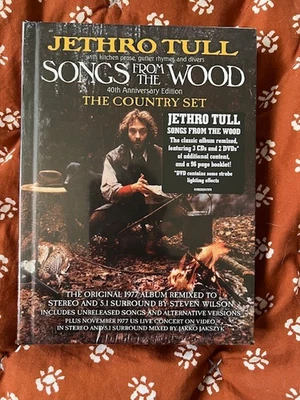 JETHRO TULL: SONGS FROM THE WOOD 40TH ANNIVERSARY EDITION CD/DVD BOX SET NEW! - Image 1 of 3