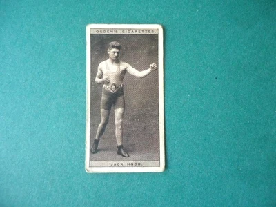 Vintage 1928 Ogden’s Cigarettes Pugilists in Action card boxing Jack Hood - Image 1 of 2