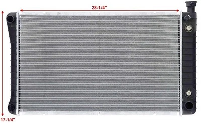 Sunbelt Radiator For 88-95 Chevrolet C2500 GMC K2500 5.0L 5.7L Lifetime Warranty — 第 1/4 张图片