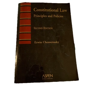 Verfassungsrechtliche Grundsätze und Richtlinien 2. Auflage 2002 SC Chemerinsky - Bild 1 von 5