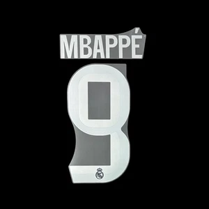 Official MBAPPE' #9 Real Madrid CF Away 2025-26 PRINT - Picture 1 of 6