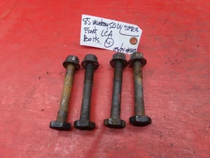 79-86 FORD MUSTANG FRONT LOWER CONTROL ARM MOUNTING BOLT HARDWARE SET 4 OEM USED - Foto 1 di 4