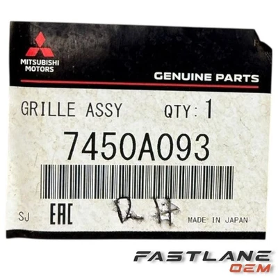2008-2015 MITSUBISHI LANCER GRILLE ASSEMBLY NEW OEM 7450A093 - Image 1 of 4