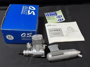 O.S. Engine Max 61FX Airplane ABC (New) with muffler Made in Japan - Picture 1 of 9