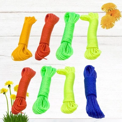  8 Pcs Camping Clothesline Camping Clothesline Camping Rope - Image 1 of 4