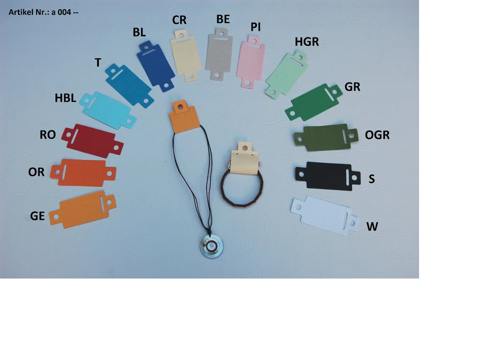 BUANA Preisetiketten aus 14 Farben wählbar Preisschilder Etiketten Schmuck Aufhänger