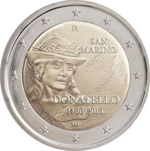 San Marino 2 Euro 2016 Donatello UNC - Picture 1 of 1