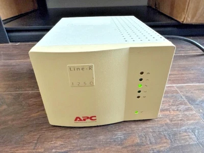 APC Line-R 1250 4 Outlet Power Conditioner (Overload Protector) TESTED AND WORKS - Image 1 of 4