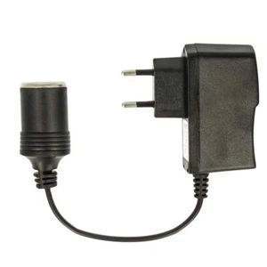 Strom Adapter Spannungswandler 220/230V a. 12V Steckdose auf Zigarettenanzünder - Bild 1 von 3