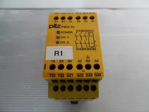 Relé de seguridad Pilz Pnoz X3 24VDC 24VAC 3n/o 1n/c 1so (26131) - Imagen 1 de 7