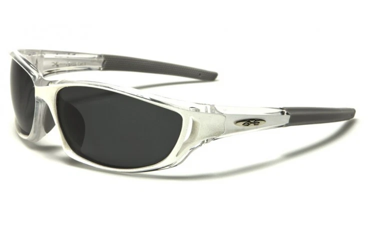 X Loop Polarized Sunglasses XL63004PZ Davis A1 sunnies fishing white glitter  - Image 1 of 1