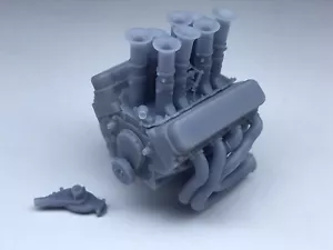 1/24 Kinsler Injected BB Chev Engine , Aoshima, Fujimi, Tamiya, Revell, Monogram - Picture 1 of 4