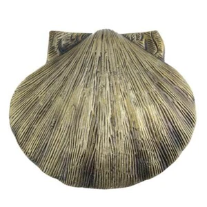 Fait à la Main Style Antique Coquillage Fer Porte Heurtoir - Photo 1 sur 3