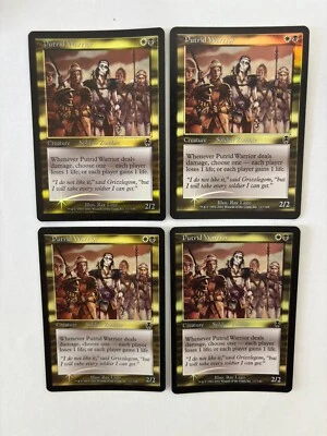 MTG 4X FOIL APOCALYPSE PUTRID WARRIOR NM MAGIC THE GATHERING COMMON CREATURE - Image 1 of 4