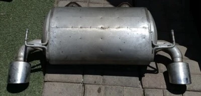 Nissan 370Z  Dual Exhaust OEM Muffler W/ Chrome  Assembly 2009-2020 - Image 1 of 2