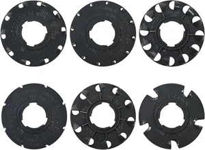 60009 Seed Plate Set for Earthway 1001-B Seeder Fits Corn Carrot Lettuce Bean - Picture 1 of 12