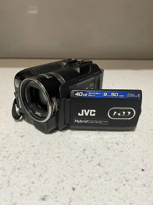 JVC GZ-MG575 Everio G Digital Media 'PAL' Camcorder (black) (with Battery) - Image 1 of 4