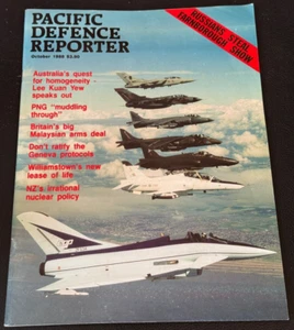 PACIFIC DEFENCE REPORTER Magazine Oct 1988 Military Fighter Planes - Foto 1 di 2