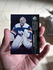 Ilya Sorokin 2023-24 SP Authentic Holo Foil BLUE HF-14 - Bild 1 von 2
