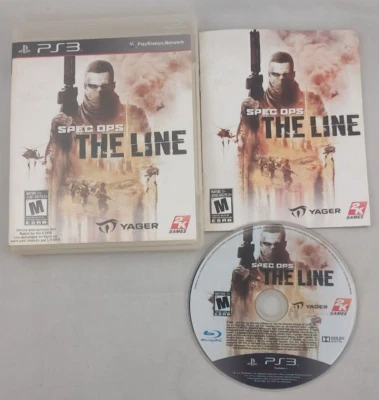 Spec Ops: The Line (Sony PlayStation 3, PS3 2012) CIB/ Complete - Tested - Image 1 of 3