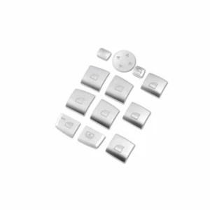 For 2013-2019 BMW 3 4 Series GT ABS Silver Window Switch Button Cover Trim 12Pcs - Picture 1 of 5