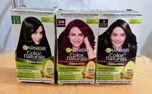 Garnierr Color Natural Creme riche Nourshing Permanent Hair Color Dye, all shade - Picture 1 of 1