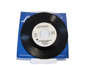45 RECORD - ZZ TOP - ARRESTED FOR DRIVING WHILE BLIND - Picture 1 of 1