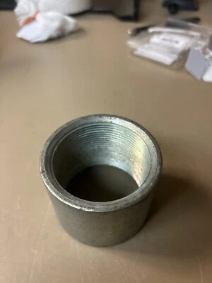 2" 150# Galvanized Malleable Iron Merchant Coupling, Fully Threaded - Image 1 of 2