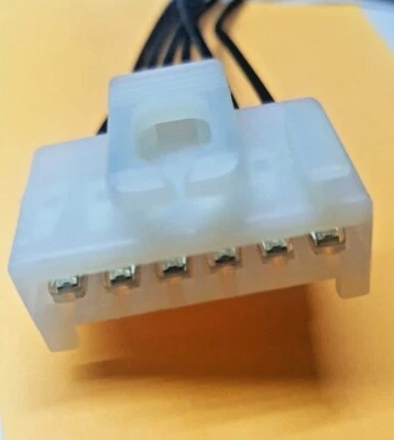 connettore cablaggio 6 pin fari posteriori fiat citroen peugeot alfa ducato - Immagine 1 di 3