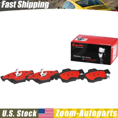 Juego de pastillas de freno de disco de cerámica NAO traseras Brembo para Dodge Durango Jeep Grand Cherokee Brembo Foto 1 de 4