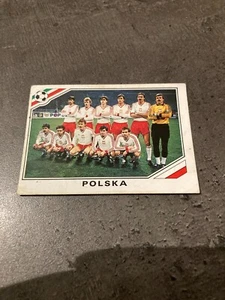 Sticker vignette PANINI WORLD CUP MEXICO 86 N°365 EQUIPE POLSKA L37 - Picture 1 of 2