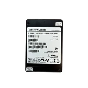 Western Digital Ultrastar DC SN840 NVMe 7.68TB U.2 SSD - 0TS2050 - Picture 1 of 4