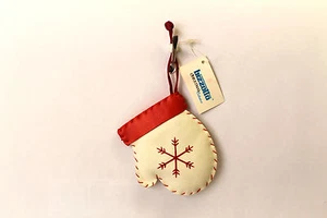 DECORAZIONE ALBERO DI NATALE - GUANTINO MORBIDO - 10x10cm - Picture 1 of 1