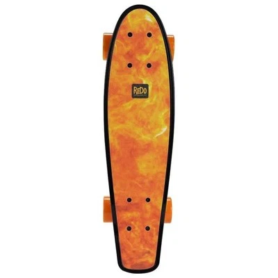 Jakks Pacific Skateboard Poli Cruiser Fire REDO Arancio e Nero 508594