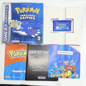 POKEMON SAPHIR GAME BOY - ORIGINAL ITA - KOMPLETT - BOXED - SCRATCH CODE - Bild 1 von 15