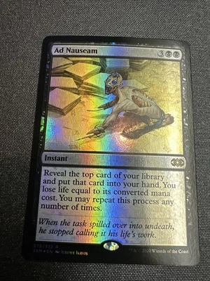 Ad Nauseam FOIL Double Masters 2XM LP MTG - Image 1 of 3
