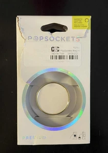 PopSockets Magnetic Enamel Phone Grip Stand w/ MagSafe - Coconut Creme NIB - Picture 1 of 2