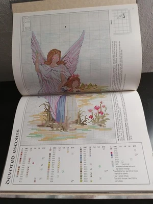  Angels Remembered Cherubs Cross Stitch Book ALL DESIGNS PICTURED - Image 1 of 4
