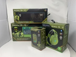 Razer Halo Themed Computer Accessories Picks (NEW, SEALED, CIB) - Picture 1 of 9