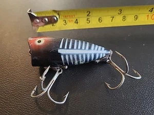 Vintage Heddon Chugger Jr. Blackshore 2 1/4 inch - Picture 1 of 6