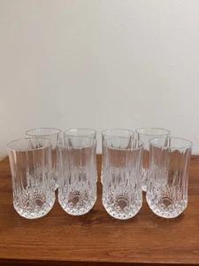 Set di 8 bicchieri piatti Cristal D'Arques Durand Crystal modello Longchamp 10 oz - Foto 1 di 9