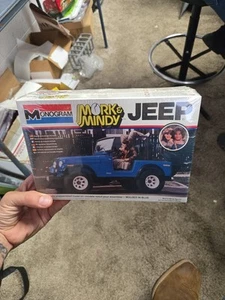 Monogram Mork & Mindy Jeep Vintage Model kit 1/24 scale sealed - Picture 1 of 11