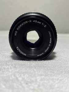 Minolta MD Rokkor-X 45mm 1:2 Objektiv - Bild 1 von 5